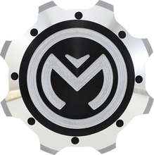 Load image into Gallery viewer, Moose Offroad Gas Cap - Silver/Black - Can-Am 500-1001-PU - Side View