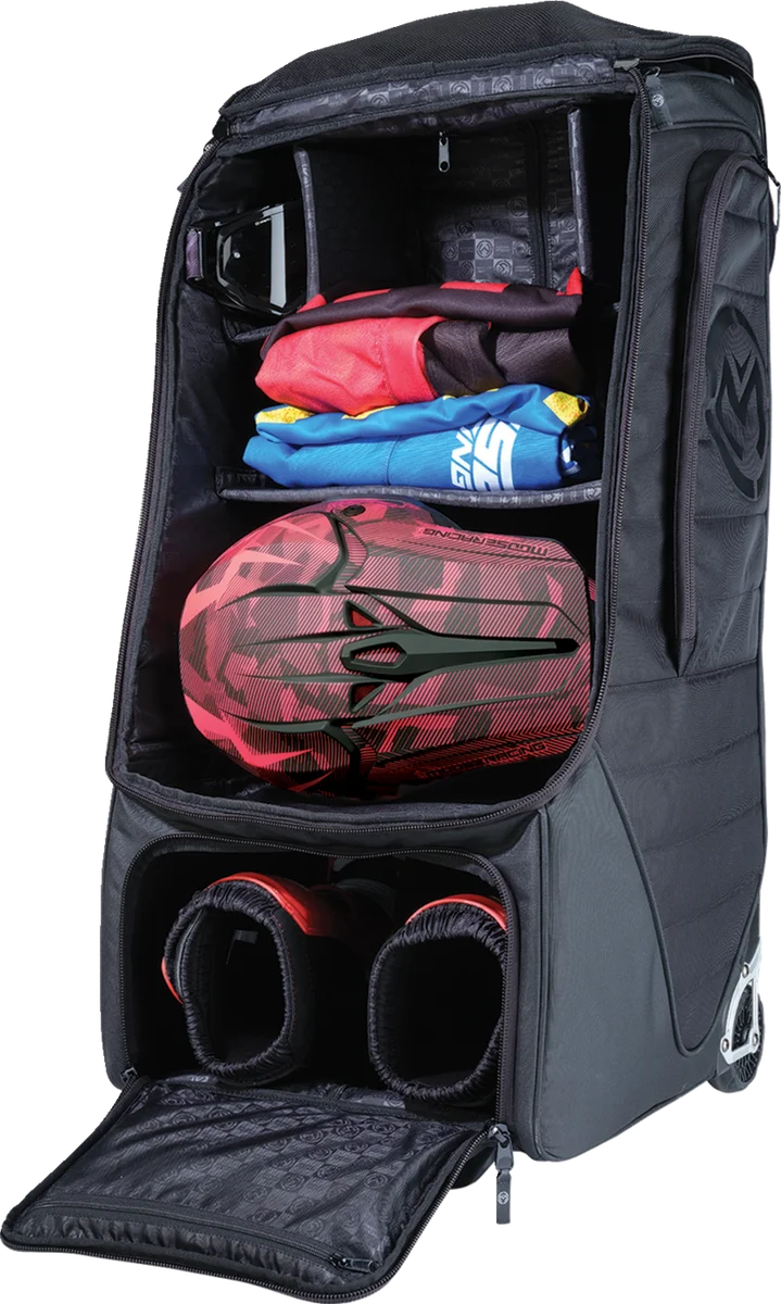Moose Offroad Gear Roller Bag - Black 3512-0317 - Side View