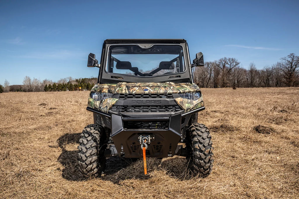 Moose Offroad Glass Windshield - 28110M fits Polaris Ranger / PRO Xd - Side View