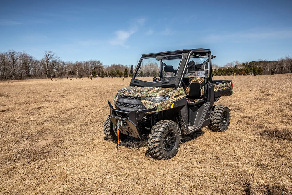 Moose Offroad Glass Windshield - 28110M fits Polaris Ranger / PRO Xd - Back View