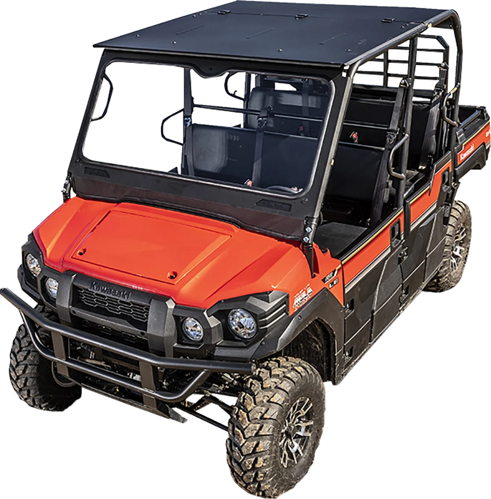 Moose Offroad Glass Windshield - 28300M fits Kawasaki Mule PRO - Installation View