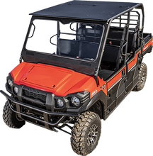 Load image into Gallery viewer, Moose Offroad Glass Windshield - 28300M fits Kawasaki Mule PRO - Installation View