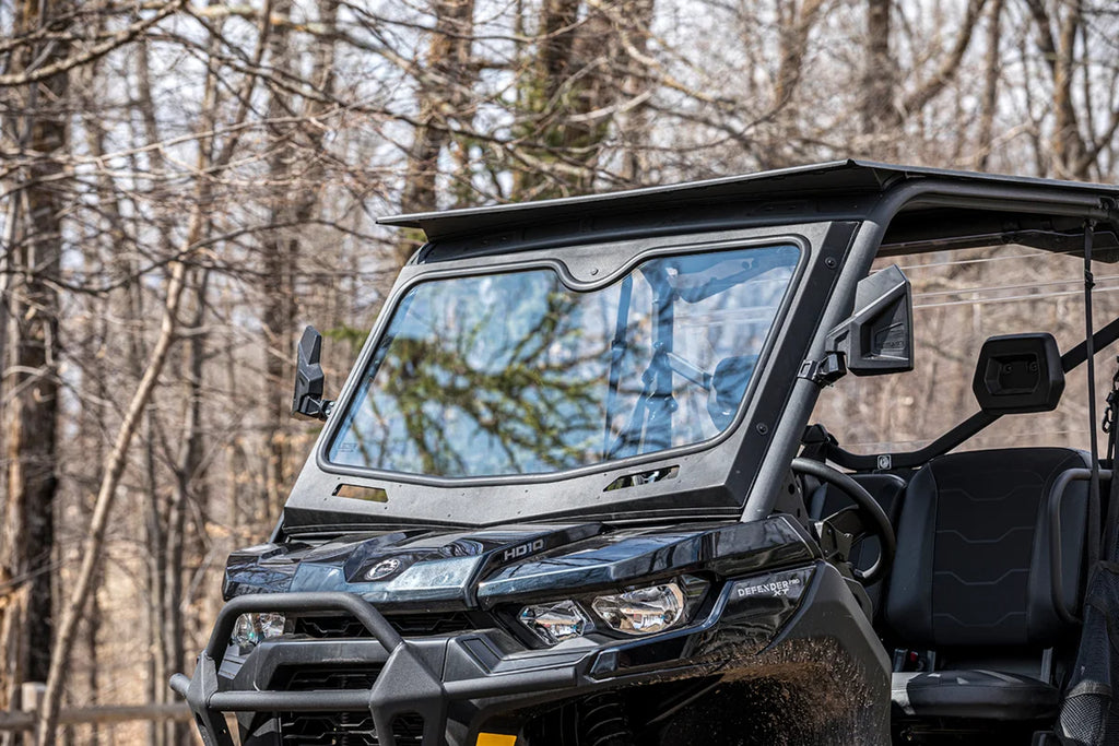 Moose Offroad Glass Windshield - 28400M fits Can-Am Defender - Main Product View