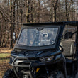 Load image into Gallery viewer, Moose Offroad Glass Windshield - 28400M fits Can-Am Defender - Side View
