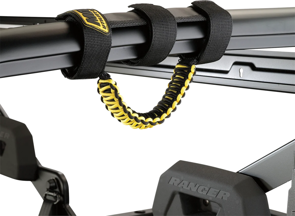 Moose Offroad Grab Handles - UTV - Moose - Black Q15-6001BB - Side View