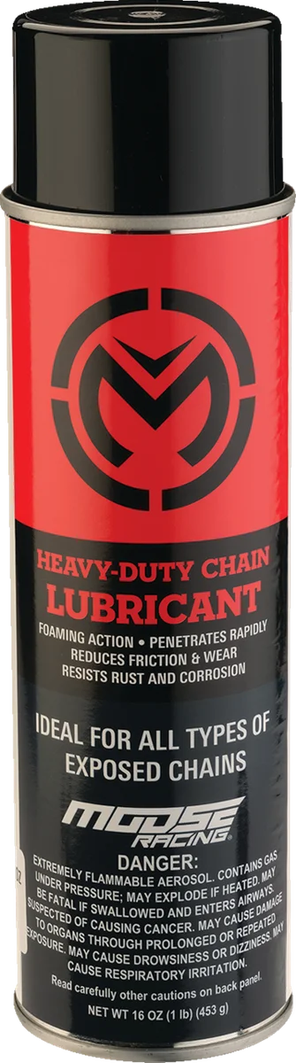 Moose Offroad HD Chain Lube - 15 oz. net wt. - Aerosol MALCHD241215 - Side View