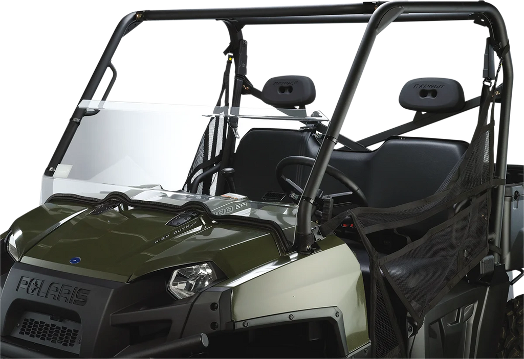 Moose Offroad Half Windshield - V000033-12200M fits Polaris Ranger - Main Product View