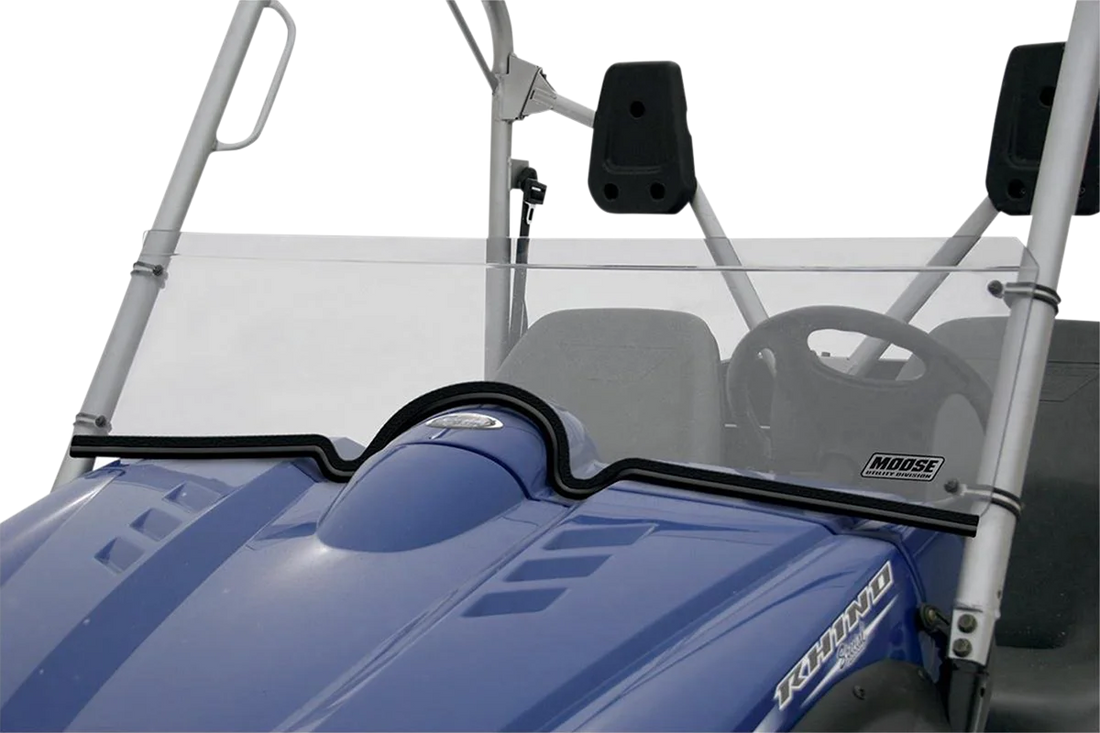 Moose Offroad Half Windshield - V000033-12200M fits Polaris Ranger - Side View