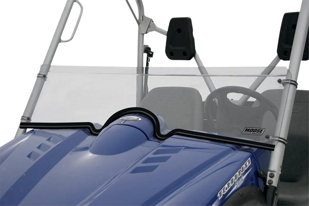 Moose Offroad Half Windshield - V000033-12200M fits Polaris Ranger - Side View