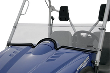 Load image into Gallery viewer, Moose Offroad Half Windshield - V000033-12200M fits Polaris Ranger - Side View