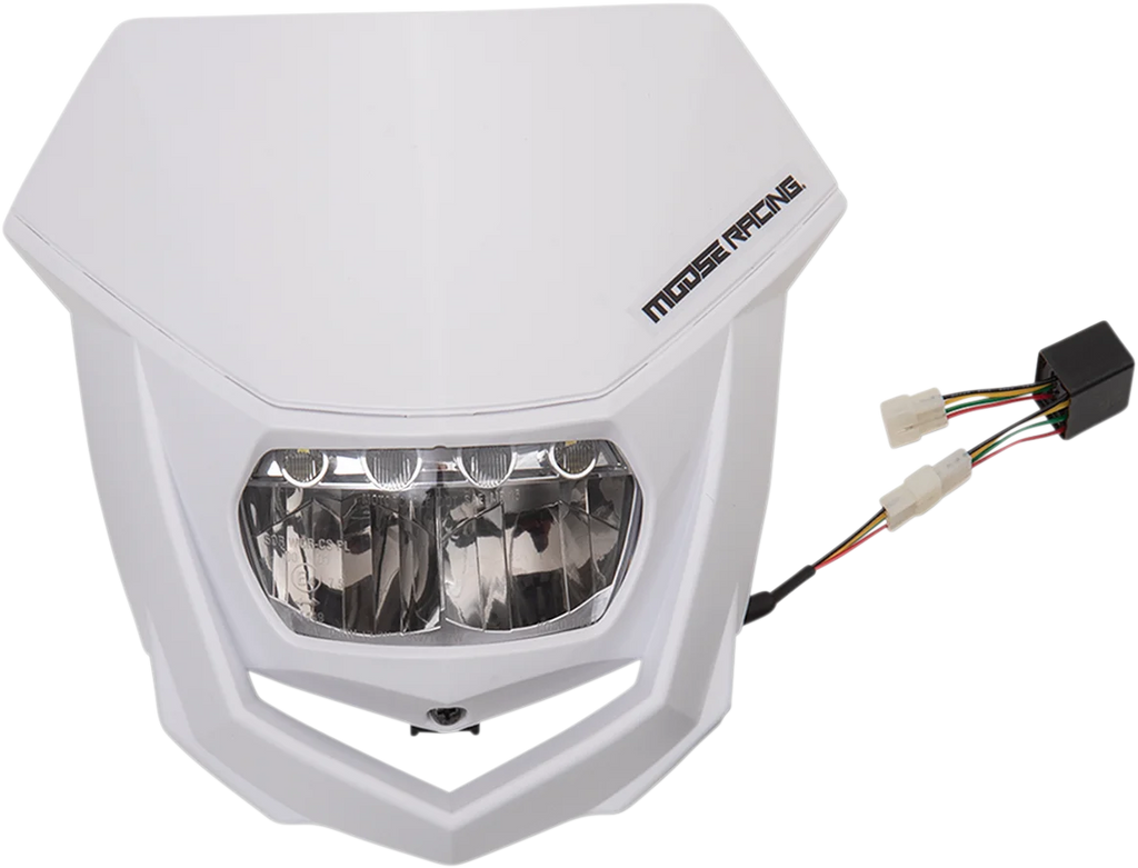 Moose Offroad Halo LED Headlight - White 8667100008 - Main Product View