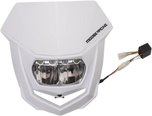 Load image into Gallery viewer, Moose Offroad Halo LED Headlight - White 8667100008 - Main Product View