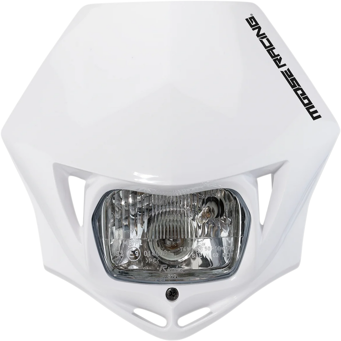 Moose Offroad Halo LED Headlight - White 8667100008 - Side View