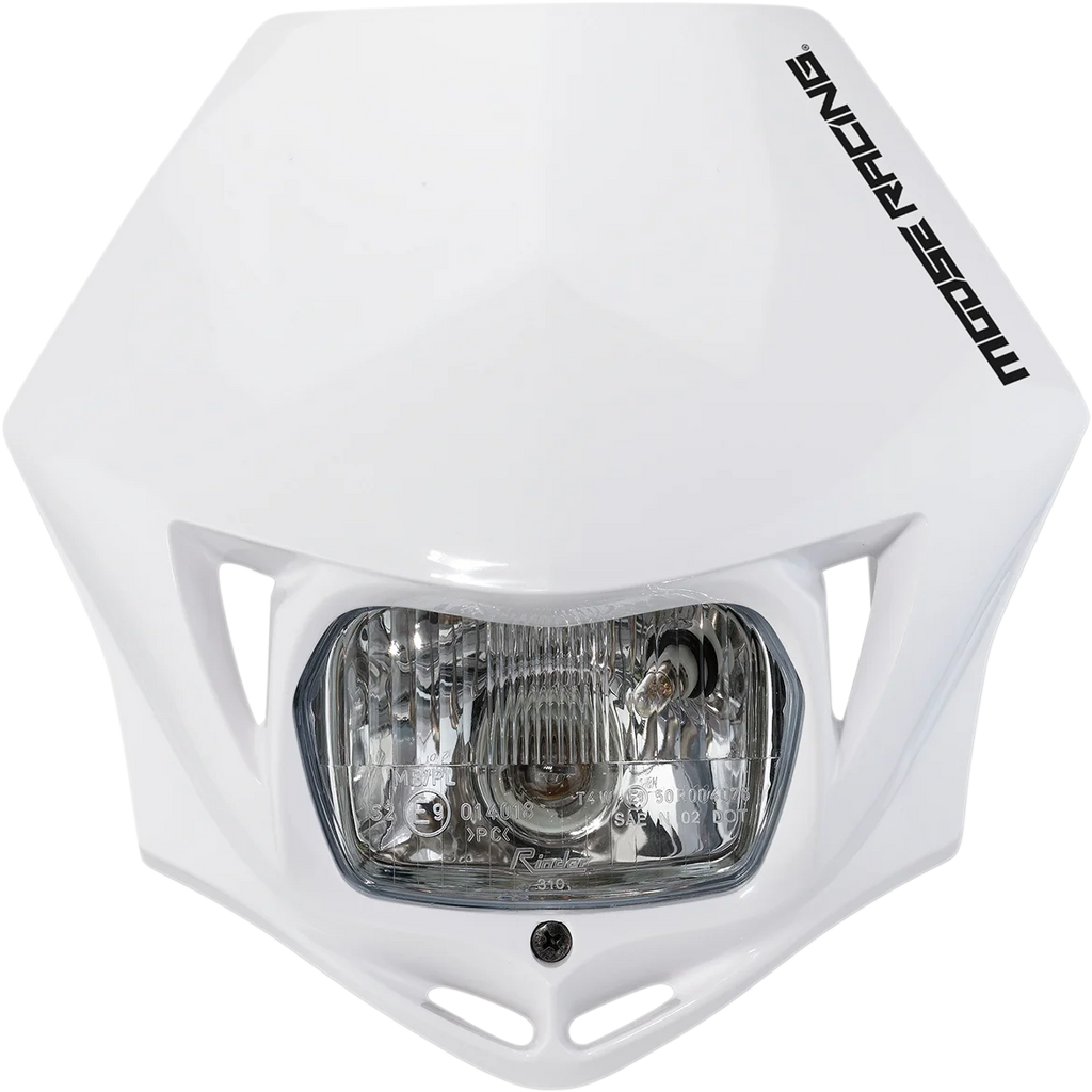 Moose Offroad Halo LED Headlight - White 8667100008 - Side View