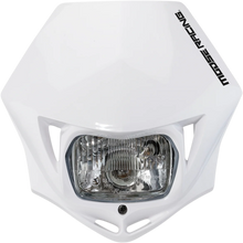 Load image into Gallery viewer, Moose Offroad Halo LED Headlight - White 8667100008 - Side View