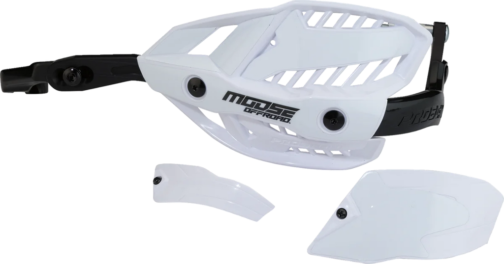 Moose Offroad Handguards - Pro Ultra - White 0635-2122 - Side View