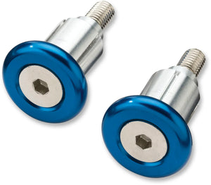Moose Offroad Handlebar Ends - Blue 1BEC0661-PUPM - Main Product View