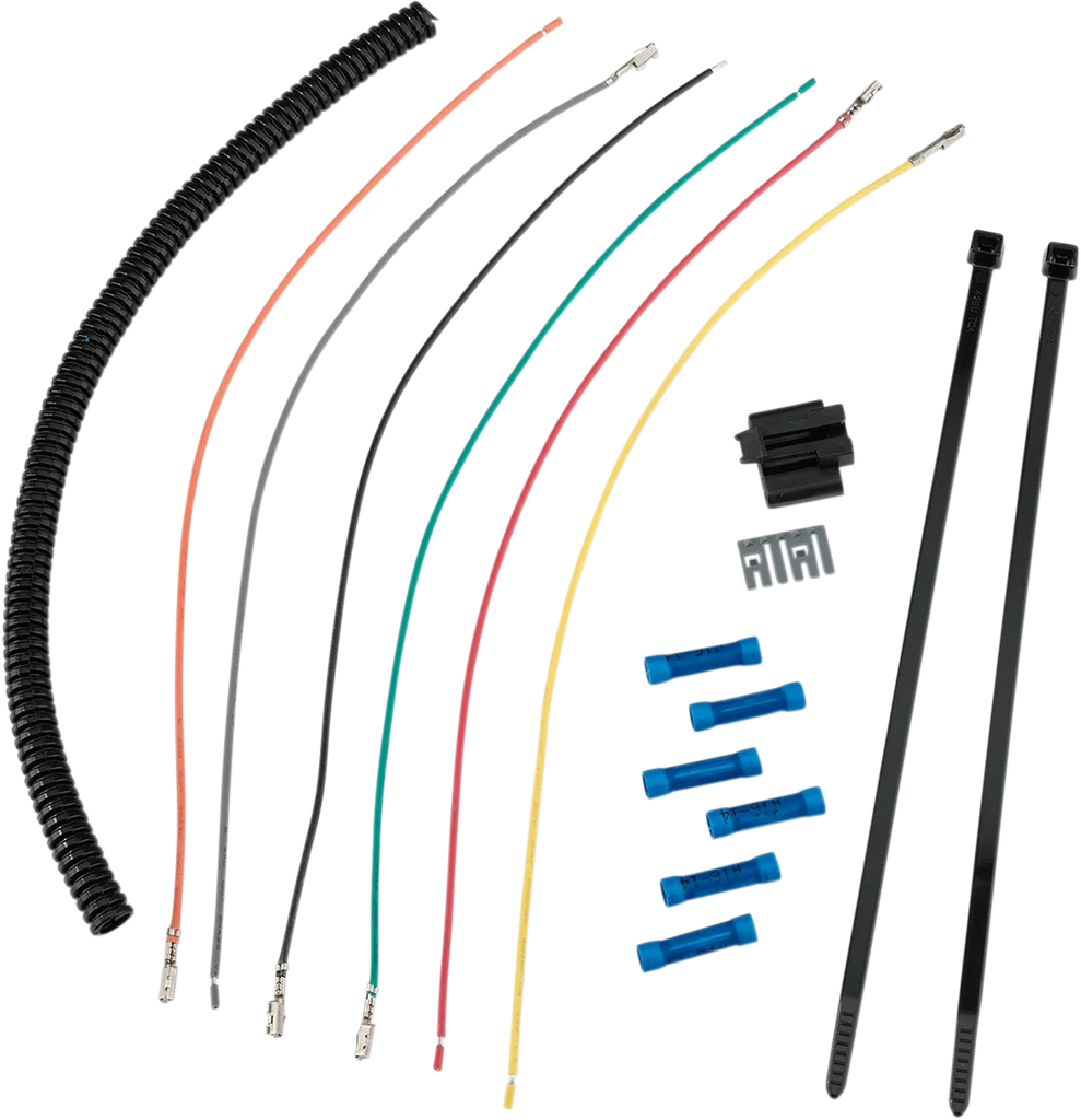 Moose Offroad Handlebar Switch Block Pigtail Harness - Polaris 100-1355-PU - Main Product View