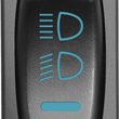 Load image into Gallery viewer, Moose Offroad Headlight Switch - Blue HDL-CAR-B fits Polaris - Main Product View