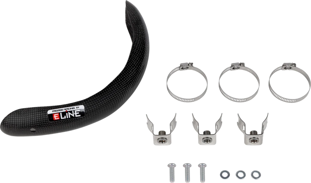 Moose Offroad Heat Shield - Carbon Fiber SHS30025 fits Sherco 250 / 300 - Main Product View