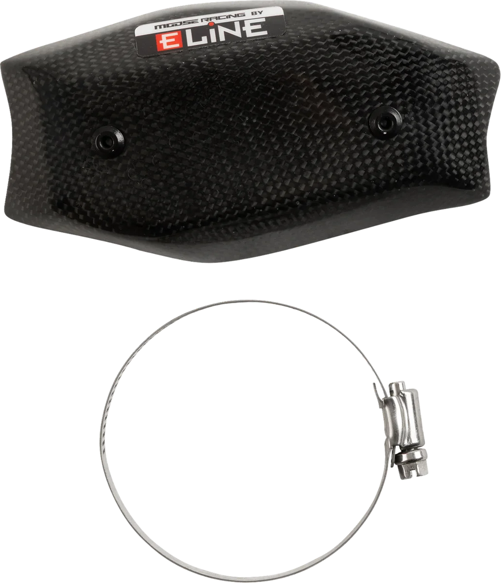 Moose Offroad Heat Shield - Carbon Fiber SPG25025 - Detail View