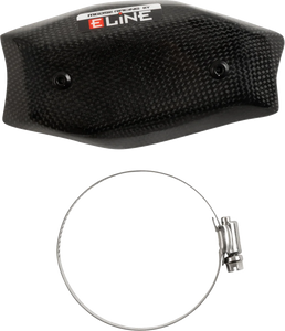 Moose Offroad Heat Shield - Carbon Fiber UMB2 - Main Product View