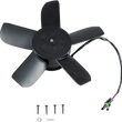Load image into Gallery viewer, Moose Offroad Hi-Performance Cooling Fan - 1300 CFM - Z4516 fits Can-Am - Main Product View