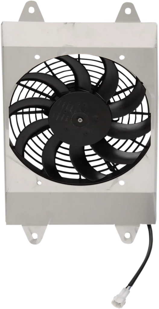 Moose Offroad Hi-Performance Cooling Fan - 1300 CFM - Can-Am Z4508 - Side View