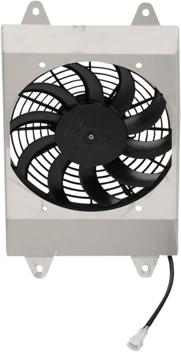 Moose Offroad Hi-Performance Cooling Fan - 200+ CFM - Polaris Z4012 - Side View