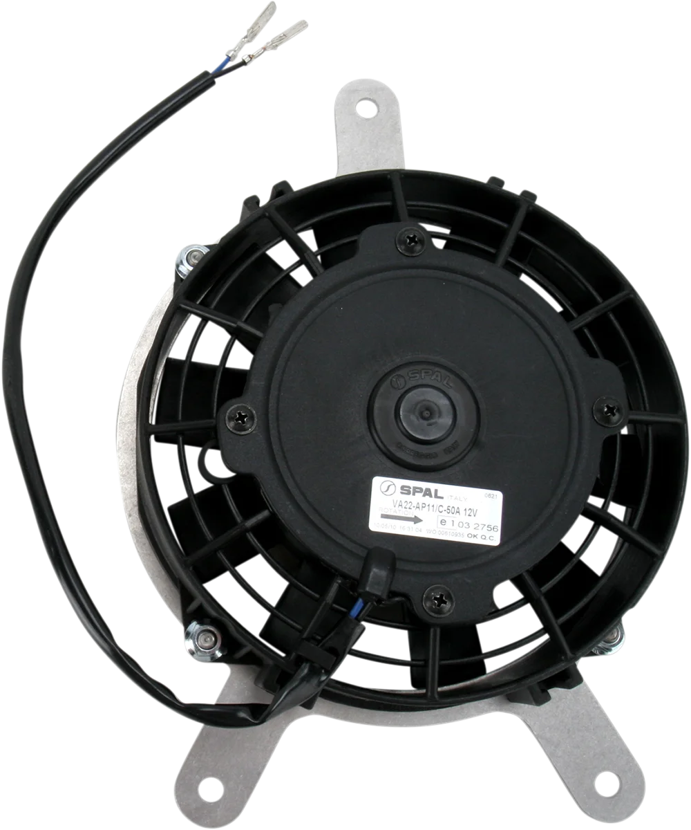 Moose Offroad Hi-Performance Cooling Fan - 330 CFM - Z5014 fits Kawasaki - Side View