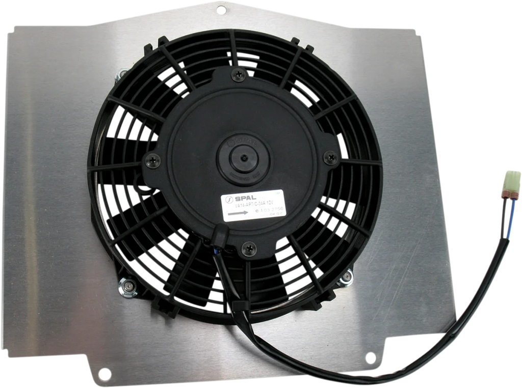 Moose Offroad Hi-Performance Cooling Fan - 440 CFM - Honda Z3000 - Side View