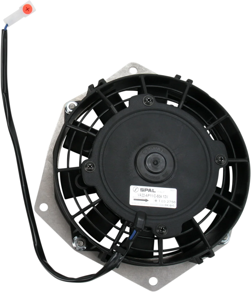 Moose Offroad Hi-Performance Cooling Fan - 440 CFM - Z5002 fits Arctic CAT / Kawasaki / Suzuki - Side View