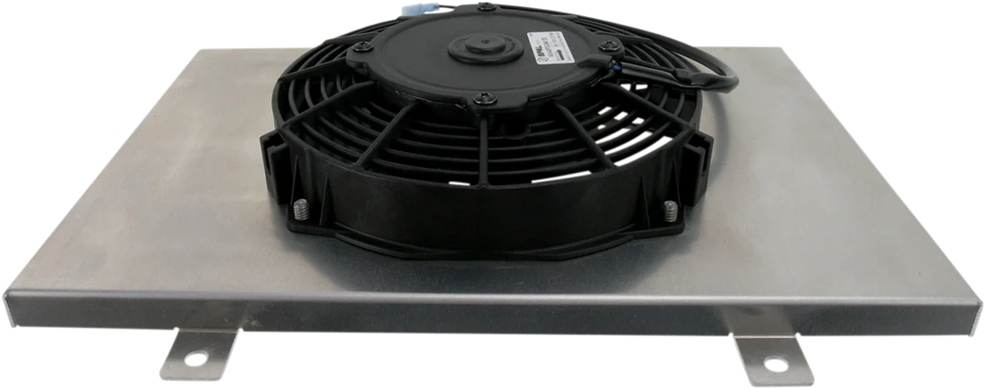 Moose Offroad Hi-Performance Cooling Fan - 600 CFM - Kawasaki Z5020 - Back View