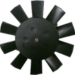 Load image into Gallery viewer, Moose Offroad Hi-Performance Cooling Fan - 600 CFM - Z3005 fits Honda - Main Product View