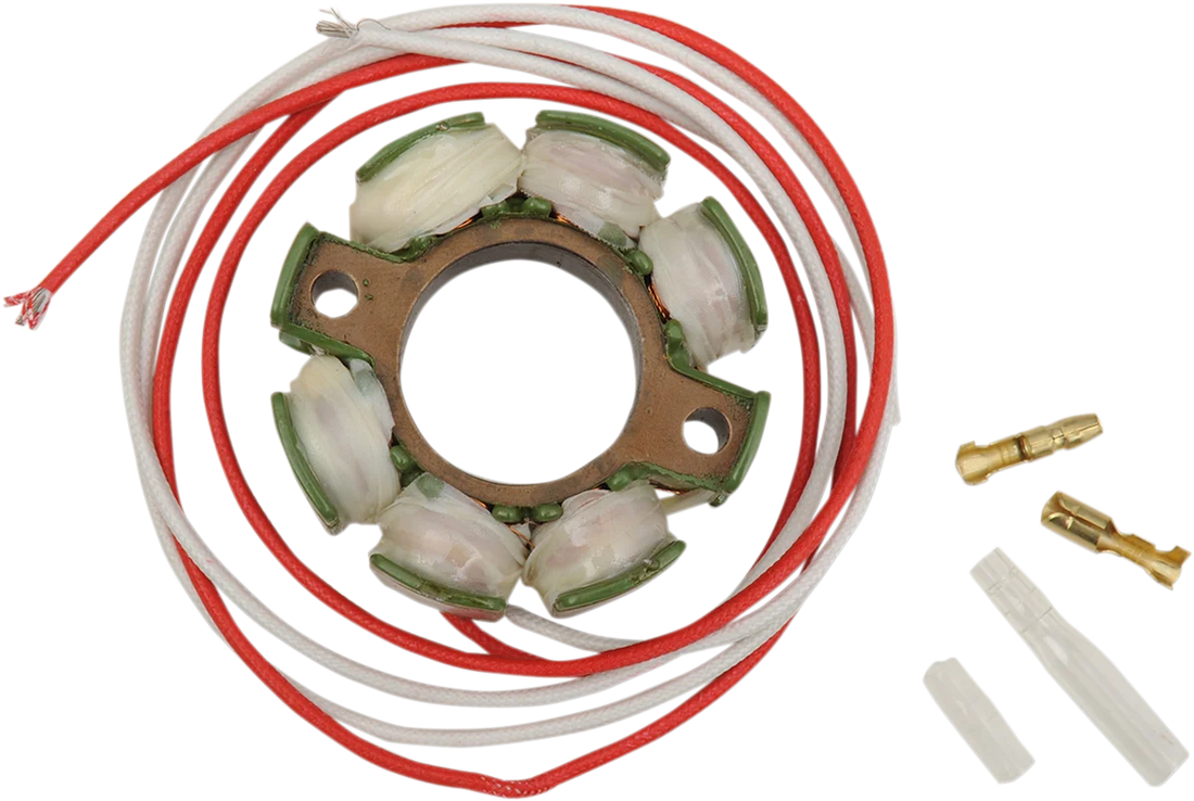 Moose Offroad High-Output Stator - Honda M-21-600H - Side View