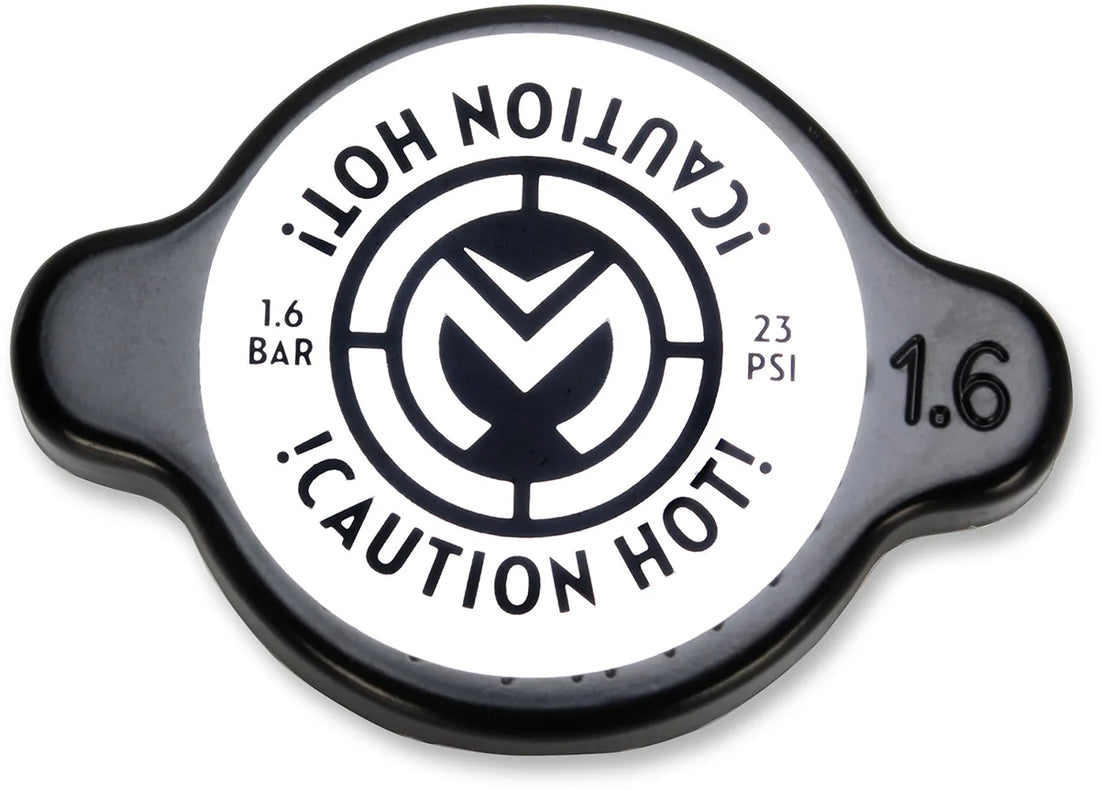 Moose Offroad High Pressure Radiator Cap - Black - 1.8 Bar 212-1801 - Detail View