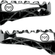 Load image into Gallery viewer, Moose Offroad Hybrid Foot Pegs - 1/2" Offset - STCR-5B fits Honda - Side View