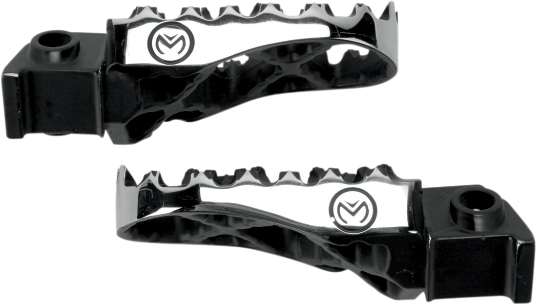 Moose Offroad Hybrid Foot Pegs - 1/2" Offset STKTM-5B - Side View