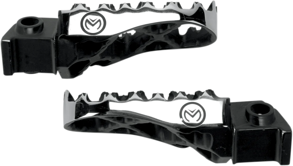 Moose Offroad Hybrid Foot Pegs - 1/2" Offset STKTM-5B - Side View