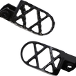 Load image into Gallery viewer, Moose Offroad Hybrid Foot Pegs - 1/2" Offset - STKXF-5B fits Kawasaki / Suzuki - Side View