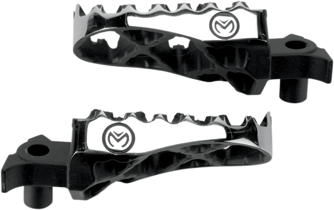 Moose Offroad Hybrid Foot Pegs - Standard - Gas Gas/Yamaha STYZ-5 - Back View
