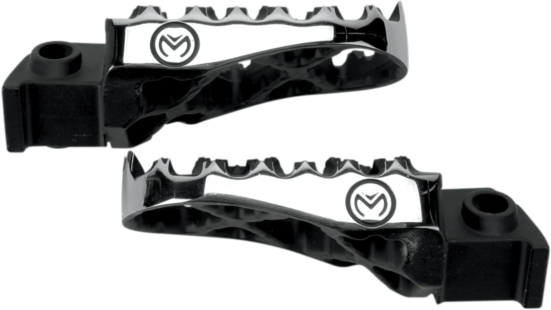Moose Offroad Hybrid Foot Pegs - Standard - STXR-5 fits Honda - Side View