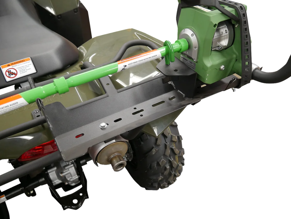 Moose Offroad Ice Auger Carrier Mount - Rack 5018-006HO fits ATV - Side View