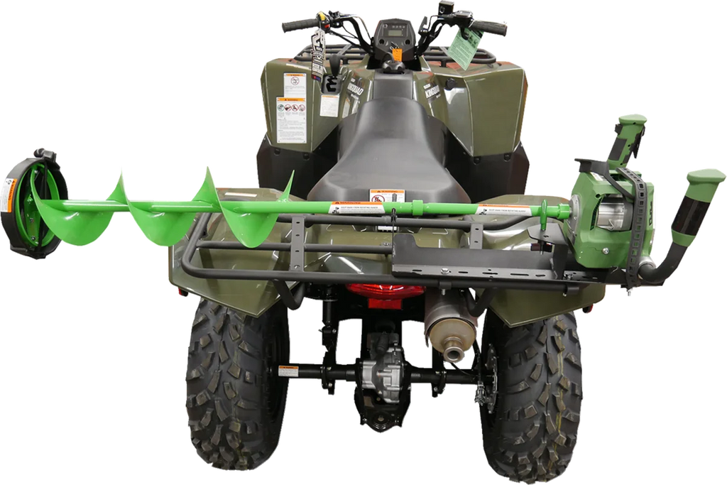 Moose Offroad Ice Auger Carrier Mount - Rack 5018-006HO fits ATV - Back View