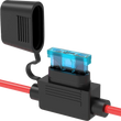 Load image into Gallery viewer, Moose Offroad In-line Fuse Holder - 15 A - 2 Pack 12G-FUS - Main Product View