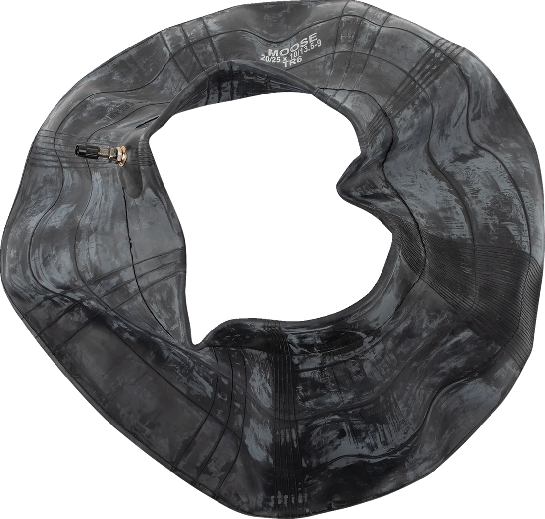 Moose Offroad Inner Tube - Heavy Duty - 9" - TR-6 - Center Metal Valve 99-6151 - Side View