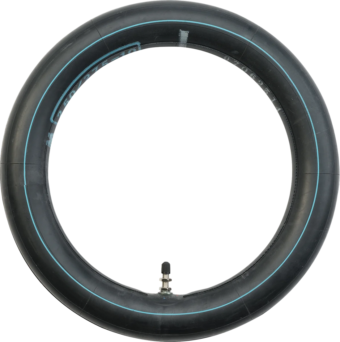 Moose Offroad Inner Tube - Standard - 10" - TR-4 - Center Metal Valve M20005 - Back View
