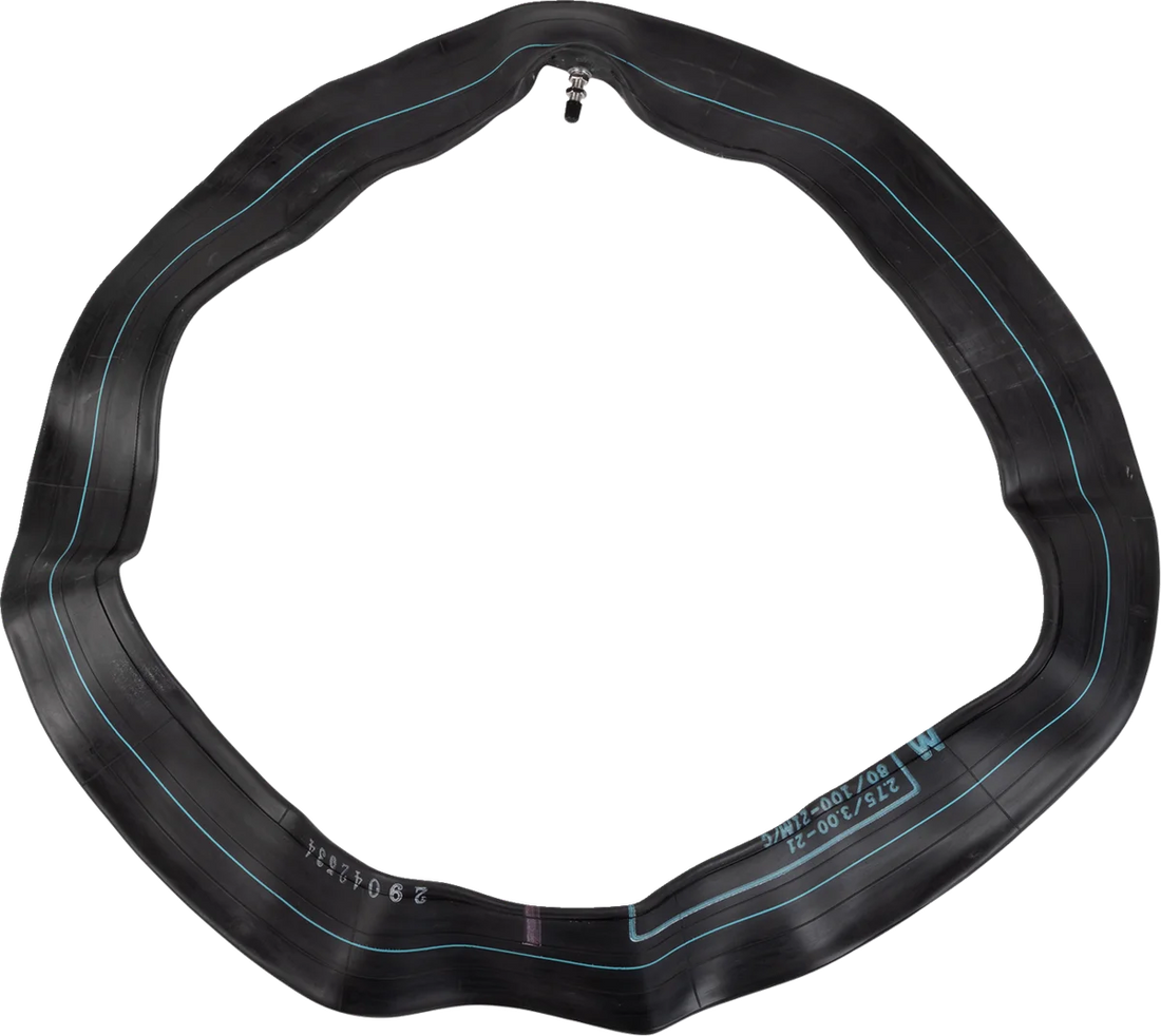 Moose Offroad Inner Tube - Standard - 17" - TR-4 - Center Metal Valve M20049 - Detail View
