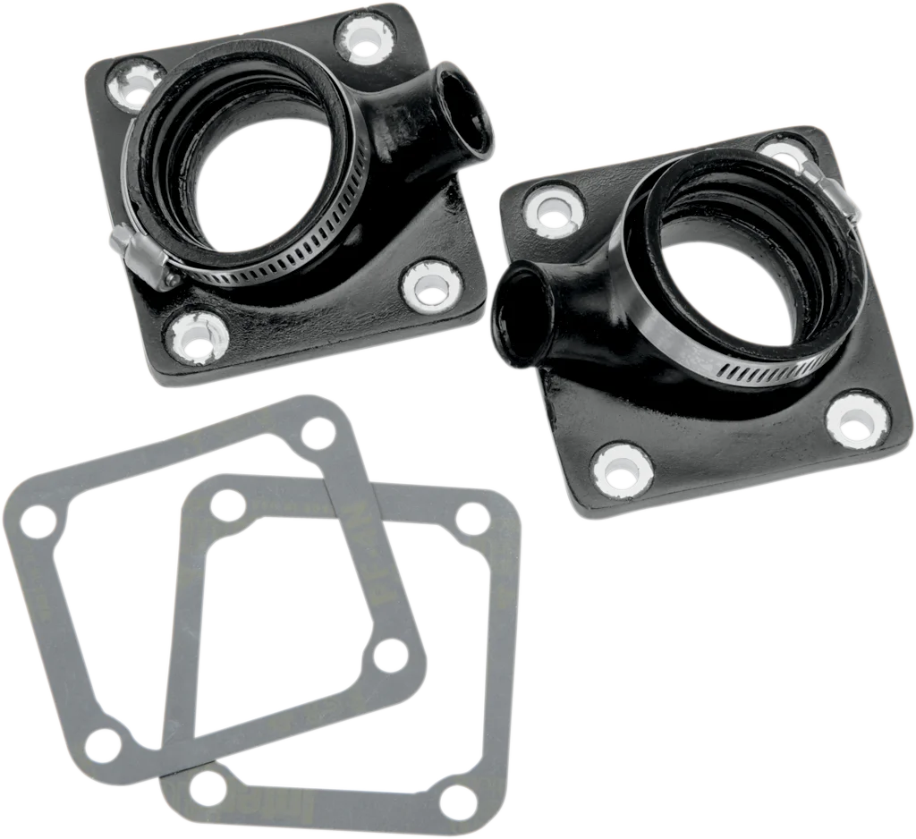 Moose Offroad Intake Manifold - Stock 1128-BLK fits Yamaha - Side View