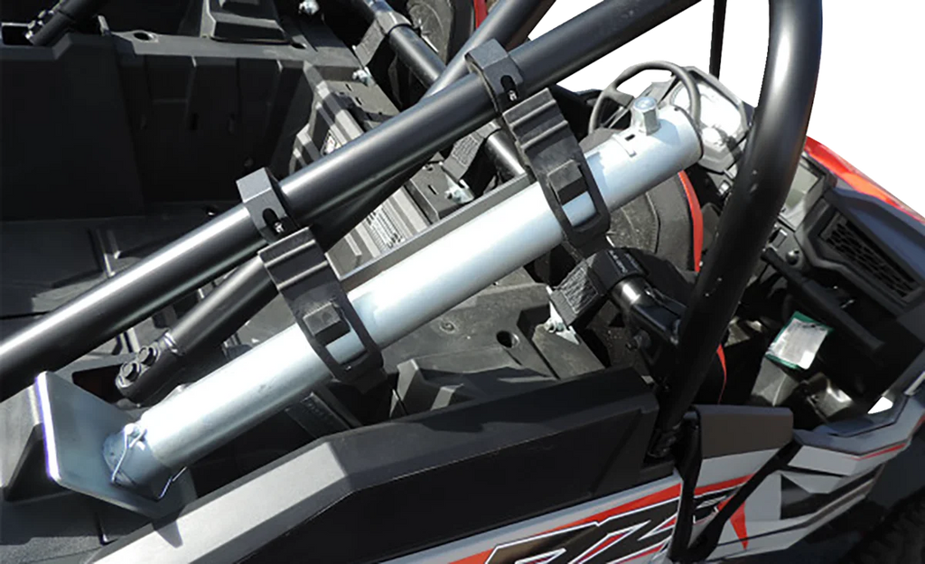 Moose Offroad Jack with Crank Handle - Extended Height - Universal U-5100 - Back View